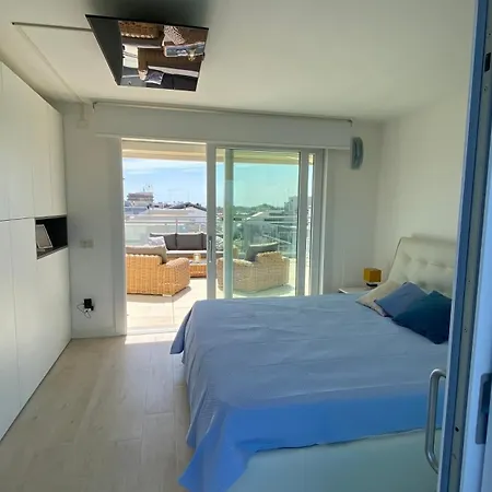 Appartamento Rooftop Onda Blu Vista Mare - Aria - A 150 Mt Dalla
