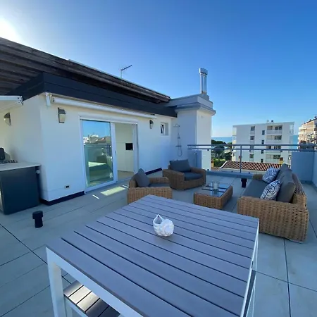 Rooftop Onda Blu Vista Mare - Aria - A 150 Mt Dalla Appartamento